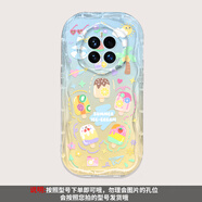 潮殼一族（CKEYIZU） 適用正品蘋果華為適用于華為mate50手機(jī)殼立 -L0130冰棒+奶油框透明色第二件 華為Mate30Pro