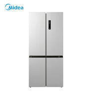 美的（Midea）531谷雨灰雙系統(tǒng)雙循環(huán)十字對(duì)開(kāi)四開(kāi)門一級(jí)變頻風(fēng)冷無(wú)霜大容量國(guó)家補(bǔ)貼家用智能電冰箱MR-531WSPZE