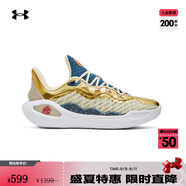 安德瑪（UNDERARMOUR）庫里CURRY 11男女情侶運動籃球鞋3027416 檸檬冰黃300 3026617-300 42