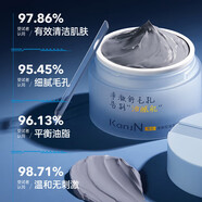 韓佳妮（HAN JIA NI）凈爽控油灰泥膜深層清潔控油補水細膩毛孔涂抹泥膜 100g 2盒