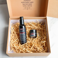 科顏氏（Kiehl's）男士淡紋緊實(shí)面霜精華乳眼霜系列套盒禮盒套裝送人新年禮物 精華乳75ml+眼霜14ml