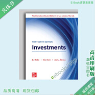 Investments 13e Zvi Bodie Alex Kane Alan J. Ma 彩色紙質(zhì)書 彩色紙質(zhì)書