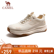 駱駝（CAMEL）城市戶外徒步鞋網(wǎng)面休閑跑步運(yùn)動鞋男 G15S566107 沙色 38