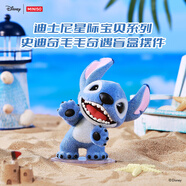 名創(chuàng)優(yōu)品（MINISO）迪士尼星際寶貝史迪奇毛毛奇遇長(zhǎng)植絨盲盒擺件玩具手辦禮物 端盒