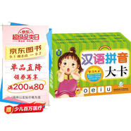 海潤陽(yáng)光 學(xué)習大卡 漢語(yǔ)拼音大卡 6-9歲兒童學(xué)前啟蒙識字卡片幼兒園學(xué)前班認識基礎漢字卡幼小銜接學(xué)前認知卡片幼兒?jiǎn)⒚勺R字早教卡片