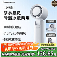 艾美特（AIRMATE）風(fēng)寶小風(fēng)扇手持風(fēng)扇小風(fēng)炮便攜式迷你充電風(fēng)扇高轉(zhuǎn)速直流節(jié)能戶外小型電扇超長續(xù)航電扇 FREE3