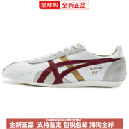Onitsuka Tiger鬼?；凸攀孢m低幫跑步鞋男女同款白紅黃 37.5