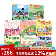 你好科學(xué)小世界 Hello World 英文原版繪本紙板書 Solar System太陽系 My Body我的身體 Weather天氣 Dinosaurs恐龍 綠山墻 Hello World 城市系列