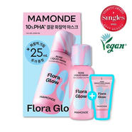 【官方】夢(mèng)妝Mamonde薄荷卸妝膏 液體睡眠面膜清爽深層毛孔清潔膏二合一護(hù)理 105ml 液體面膜80ml+25ml套盒