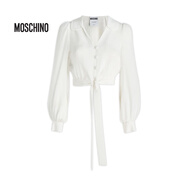莫斯奇諾（MOSCHINO） SS23 輕奢 女士 CAMICIE 上衣 A0001 20 | 40 IT