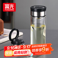 富光尚宇系列單層悶茶玻璃杯 男女士水杯 高硼硅玻璃杯子泡茶杯600ml