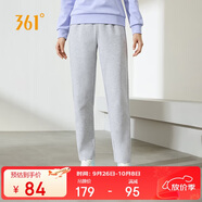 361°運動褲女春秋季休閑寬松直筒衛(wèi)褲跑步訓練針織長褲子662434710D