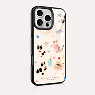 朗唯科（LANWK）「you so cool」適用蘋(píng)果16/15plus手機殼玻璃新款iPhone14/13promax卡通可愛(ài)女生12pro蘋(píng)果保 [25年·更輕薄]Magsafe強磁吸附b iPh