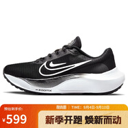 耐克NIKE女跑步鞋緩震ZOOM FLY 5運(yùn)動(dòng)鞋DM8974-001黑37.5