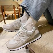 NEW BALANCE系列休閑鞋MLEGBMLERJMLESWMLJHQ官方旗艦正品 云霧灰/ML574EGW 38 235mm