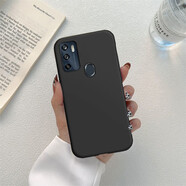 中興原裝適配中興V2021手機殼ZTE 8012N簡(jiǎn)約純彩色防摔保護套全包邊軟 炫酷黑-微磨砂 其他手機型號