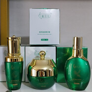 [官方]邂花季植萃美膚官方正品凈顏液三件煥顏精華調(diào)膚 三件套（凈顏液+精華液+面霜）送面膜
