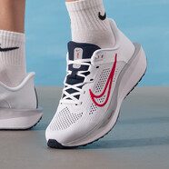 耐克（NIKE）官方艦店男鞋冬季運動(dòng)鞋WEARALLDAY網(wǎng)面透氣輕便緩震跑步鞋休閑鞋 FD6033-107/QUEST 6/白灰紅 42.5