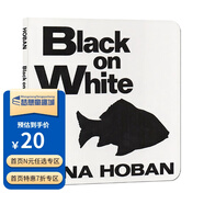 英文原版 Black on white 白看黑 紙板書 幼兒啟蒙認(rèn)知繪本圖畫書 吳敏蘭推薦
