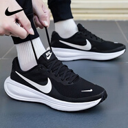 耐克（NIKE）跑步鞋男鞋 2025新款秋季運動鞋輕便低幫休閑鞋緩震慢跑鞋 革命8/經(jīng)典黑白/泡棉緩震 新款主推 42