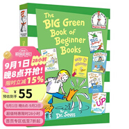 蘇斯博士英語(yǔ)啟蒙認知 The Big Green Book Of Beginner Books 綠色大書(shū) 英文原版精裝入門(mén)繪本故事選集6合1 七色系列 綠山墻 . 綠山墻圖書(shū)