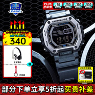 卡西歐（CASIO）手表男時尚休閑學(xué)生腕表810戶外運(yùn)動防水太陽能 MWD-110H-8BVDF