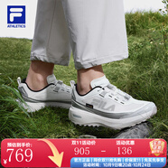 斐樂(lè )（FILA）柔云3戶(hù)外鞋女鞋2025夏跑步鞋越野跑鞋女子運動(dòng)鞋 明亮白-BW 38