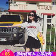 歐貝汐百褶裙短裙春夏秋冬季學(xué)生裙子休閑高腰A字裙韓版學(xué)院風(fēng)女半身裙 黑色 S