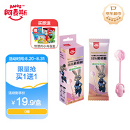 阿麥斯 音樂(lè)棒棒糖水蜜桃味 12g 瘋狂動(dòng)物城聯(lián)名糖果 兒童禮物 休閑零食