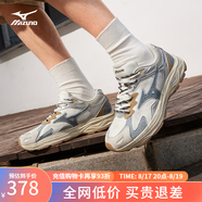 美津濃（MIZUNO）【RACER S】軟底輕便運動(dòng)跑步鞋男女同款緩震透氣休閑慢跑鞋 01/日系丹寧 37 (235mm)