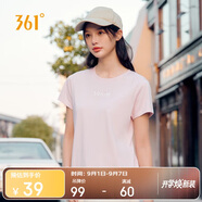 361°短袖t恤女春夏季速干衣圓領(lǐng)印花透氣寬松運(yùn)動(dòng)休閑服 662424115-2