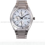 卡西歐（CASIO）手表男三眼商務(wù)時(shí)尚休閑防水鋼帶簡約學(xué)生腕表 MTP-1191A-7A