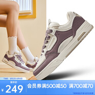 安踏驁杰滑板鞋女鞋厚底耐磨潮流商場(chǎng)同款情侶復(fù)古運(yùn)動(dòng)鞋休閑鞋