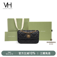 VANESSA HOGAN VH女包茵然軟包系列復(fù)古太陽神斜挎包菱格鏈條腋下包小眾單肩包