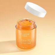 尚尼詩(shī)橙子面膜保濕補水提亮膚色毛孔涂抹清潔養護熬夜肌 100g 默認香型規格 2瓶