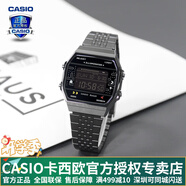卡西歐（CASIO） 男表女表卡西歐手表男女情侶表學(xué)生時(shí)尚運動(dòng)表太陽(yáng)能雙顯電子表 ABL-100WEPC-1BPR吃豆人45周年款