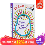 英文原版 Oh The Thinks You Can Think 你能有多少奇思妙想 兒童啟蒙紙板書 Dr Seuss 蘇斯博士 親子共讀繪本