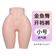媛野金魚(yú)臀開(kāi)襠豐臀褲鏤空設計告別悶熱立體豐臀 小號 充氣款