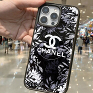 潮型匠適用iPhone17 pro隨心磁吸背蓋可拆卸手機(jī)殼 蘋果16pro大牌4款可更換背板17promax分體式保護(hù)套 CHANEL【磁吸背板+黑色磁吸殼】 iphone16 pro max