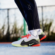 耐克（NIKE）男鞋春季新款LEBRON詹姆斯防滑耐磨透氣休閑運動(dòng)籃球鞋 FZ1095-101 白黑紅/22代 40