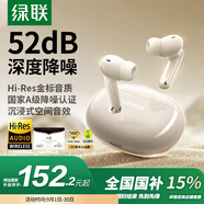 綠聯(lián)HiTune T6s【國(guó)家補(bǔ)貼】藍(lán)牙耳機(jī)-52dB深度降噪金標(biāo)認(rèn)證音樂(lè)運(yùn)動(dòng)無(wú)線入耳式適用蘋(píng)果華為小米WS205