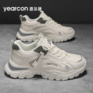 意爾康男鞋時(shí)尚潮流運動(dòng)休閑鞋戶(hù)外男士老爹鞋厚底百搭鞋子男