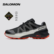 薩洛蒙（Salomon）男款 城市輕戶外防水透氣貼合競速越野跑鞋 SPEEDCROSS PEAK GTX 巖石灰 478528 40  (UK6.5丨 40)