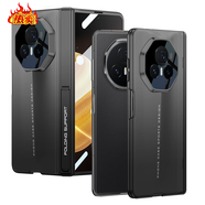 華為（HUAWEI）【品質(zhì)原裝】適用華為Magicv3手機殼新款Magic v3薄折疊屏保護套m 【炫酷黑-高清版】磁吸全包中軸#刀鋒戰士#殼膜一體 Magic_Vs3