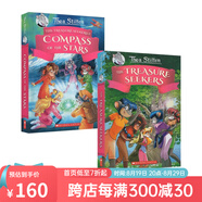 英文原版 Thea Stilton and the Treasure Seekers 女老鼠記者與尋寶者 2冊 西婭姐妹冒險系列 全彩精裝 兒童橋梁書(shū) 綠山墻 . 綠山墻圖書(shū)