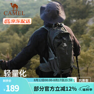 駱駝山棲戶外登山包雙肩包大容量便攜露營徒步背包男女防潑耐磨書包 A1W3QJ111A，深灰，贈防雨罩 輕量升級版 輕感背負(fù)