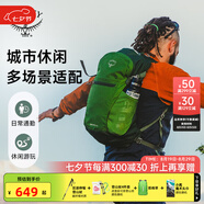 OSPREY小鷹背包日光20升書(shū)包輕量運動(dòng)旅行徒步背包戶(hù)外雙肩包登山包男女 20綠色 O/S均碼