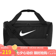 耐克（NIKE）男女訓(xùn)練包 旅行包單肩包行李包桶包休閑包DM3976-010 黑