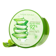 自然樂(lè )園自然樂(lè )園蘆薈膠補水保濕滋潤自然共和國女曬后修復面膜凝膠祛痘印 所有膚質(zhì)