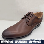 萊爾斯丹（le saunda）禮物紳士品格2025春夏新款真皮男士皮鞋 咖啡色 39